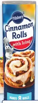 Walmart Pillsbury ready-to-bake cinnamon rolls offer