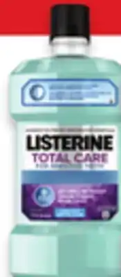 Walmart Listerine Total Care mouthwash offer