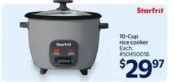 Walmart starfrit 10-Cup rice cooker offer