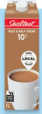 Walmart Sealtest 10% cream offer