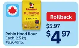 Walmart Robin Hood flour offer