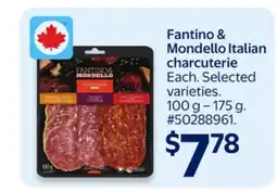 Walmart Fantino & Mondello Italian charcuterie offer