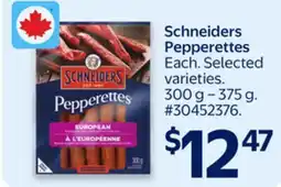 Walmart Schneiders Pepperettes offer