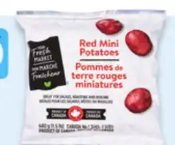 Walmart Your Fresh Market mini red potatoes offer