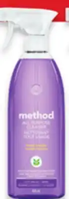 Walmart Method all-purpose cleaners offer