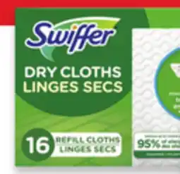 Walmart Swiffer Sweeper dry cloths 16s offer