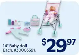 Walmart 14 Baby Doll offer