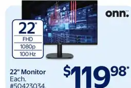 Walmart 22 Monitor offer