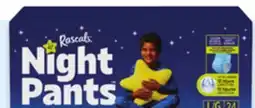 Walmart Rascals boys' Night Pants nighttime underwear offer