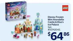Walmart Disney Frozen Mini Arendelle Castle & Elsa's Ice Palace offer