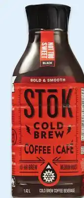 Walmart Stok Cold Brew Coffee offer