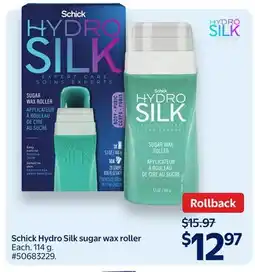 Walmart Schick Hydro Silk sugar wax roller offer