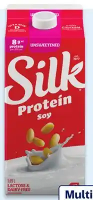 Walmart Silk plant-based protein beverage offer