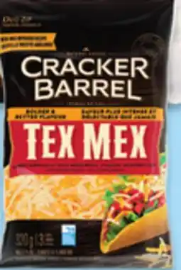 Walmart Cracker Barrel cheese shreds 320 g offer