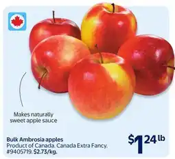 Walmart Bulk Ambrosia apples offer