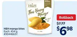 Walmart H&H Mango bites offer