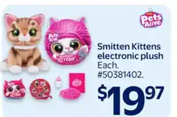 Walmart Smitten Kittens electronic plush offer