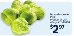 Walmart Brussels sprouts offer