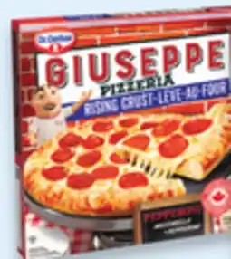 Walmart Dr. Oetker Giuseppe Pizzeria Thin or Rising Crust frozen Pizza offer
