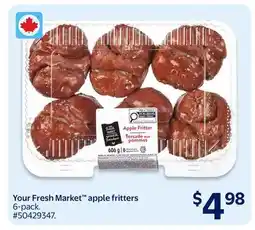 Walmart Your Fresh Market apple fritters offer