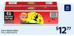 Walmart Lay's classic chips offer