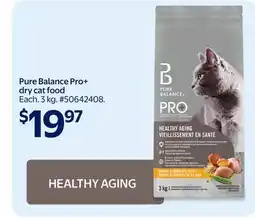 Walmart Pure Balance Pro+ dry cat food offer