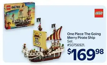 Walmart One Piece The Going Merry Pirate Ship offer