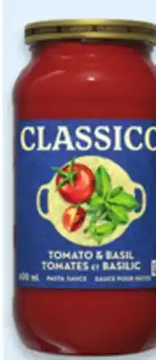 Walmart Classico pasta sauce offer