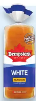 Walmart Dempster's White whole wheat bread offer