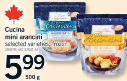 Fortinos CUCINA MINI ARANCINI offer