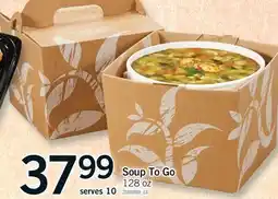 Fortinos SOUP TO GO offer