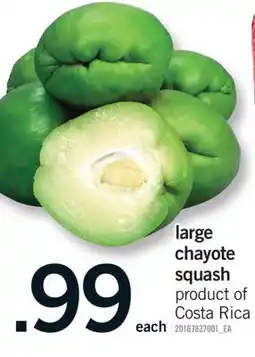 Fortinos LARGE CHAYOTE SQUASH offer