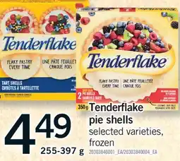 Fortinos TENDERFLAKE PIE SHELLS, 255-397 g offer
