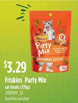 Fortinos FRISKIES PARTY MIX CAT TREATS (170G) offer