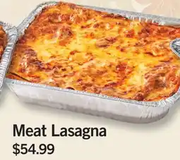 Fortinos MEAT LASAGNA offer