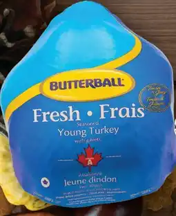 Fortinos BUTTERBALL FRESH WHOLE TURKEY offer