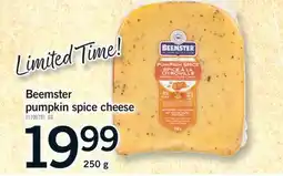 Fortinos BEEMSTER PUMPKIN SPICE CHEESE, 250 g offer