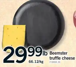 Fortinos BEEMSTER TRUFFLE CHEESE offer