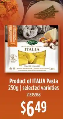 Fortinos ITALIA PASTA, 250g offer