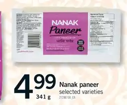 Fortinos NANAK PANEER offer