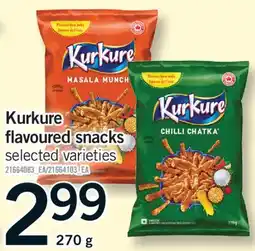Fortinos KURKURE FLAVOURED SNACKS, 270 g offer