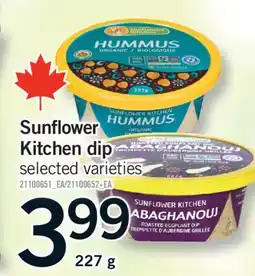 Fortinos SUNFLOWER KITCHEN DIP, 227 g offer