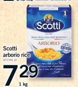 Fortinos SCOTTI ARBORIO RICE, 1 KG offer