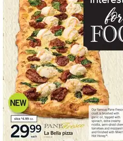 Fortinos LA BELLA PIZZA offer