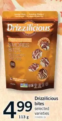 Fortinos DRIZZILICIOUS BITES, 113 g offer