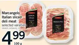 Fortinos MARCANGELO ITALIAN SLICED DELI MEAT, 100 g offer