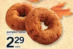 Fortinos PUMPKIN DONUT offer