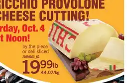 Fortinos AURICCHIO PROVOLONE CHEESE CUTTING offer