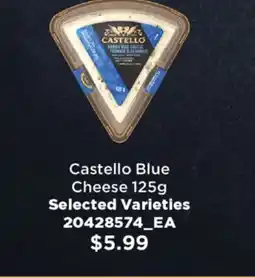Fortinos CASTELLO BLUE CHEESE, 125g offer