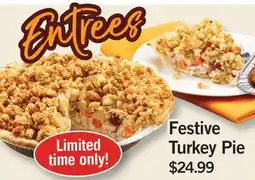 Fortinos FESTIVE TURKEY PIE offer